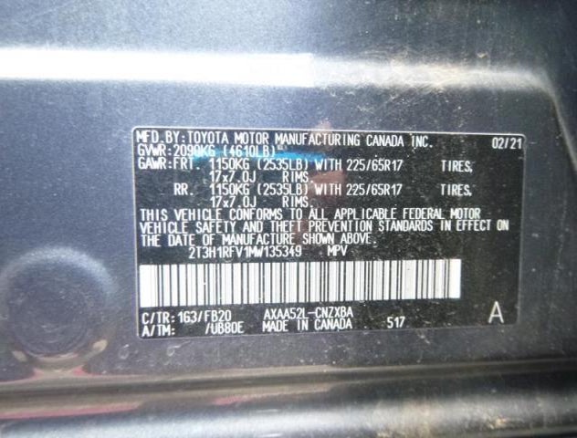 2T3H1RFV1MW135349