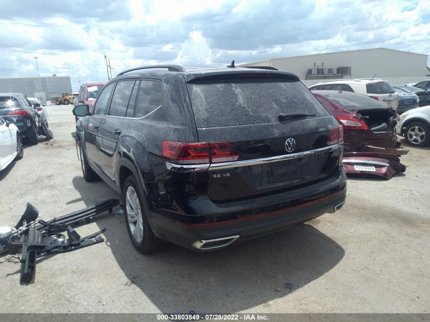 2021 VOLKSWAGEN ATLAS VIN: 1V2HR2CA2MC540767