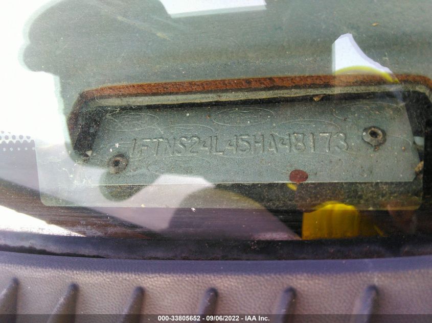 2005 Ford E-250 Recreational/Commercial VIN: 1FTNS24L45HA48173 Lot: 33805652