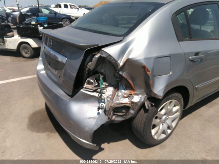 2011 Nissan Sentra 2.0S VIN: 3N1AB6AP2BL712127 Lot: 33806310