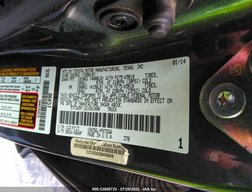 5TFDW5F11EX361880