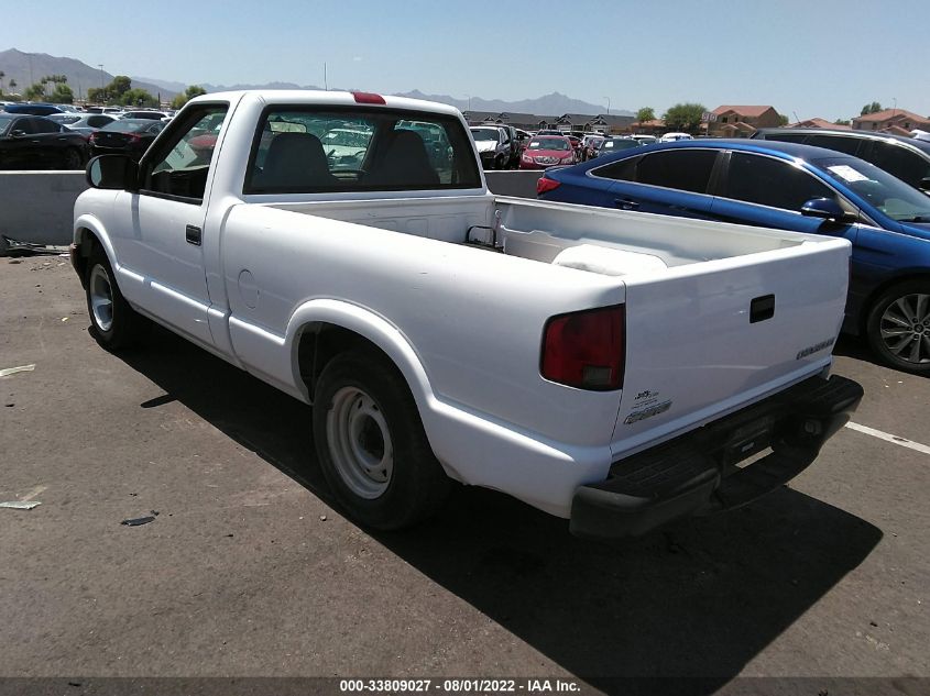 2003 Chevrolet S-10 VIN: 1GCCS14H238243327 Lot: 39903540