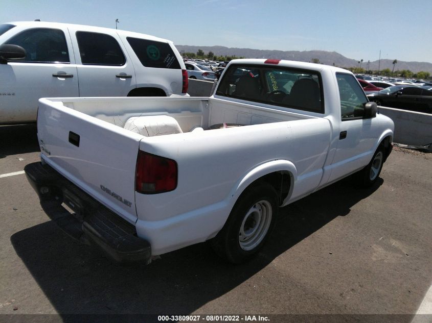 2003 Chevrolet S-10 VIN: 1GCCS14H238243327 Lot: 39903540