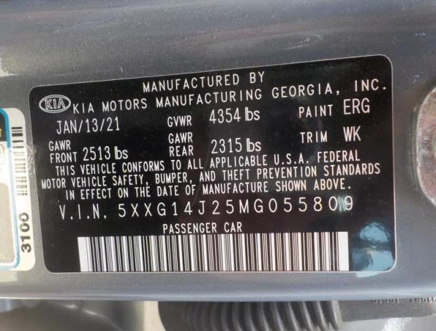 5XXG14J25MG055809