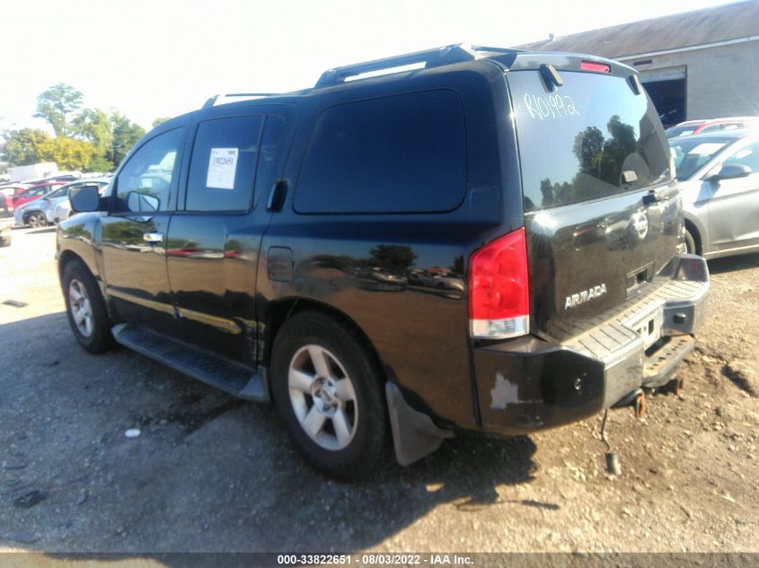 2006 Nissan Armada Se VIN: 5N1AA08A66N741128 Lot: 33822651