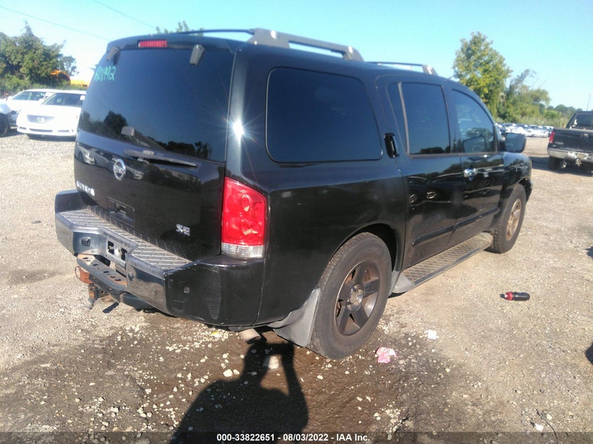 2006 Nissan Armada Se VIN: 5N1AA08A66N741128 Lot: 33822651