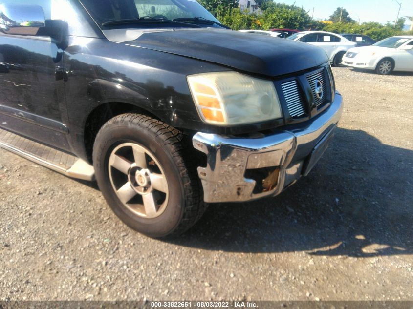 2006 Nissan Armada Se VIN: 5N1AA08A66N741128 Lot: 33822651