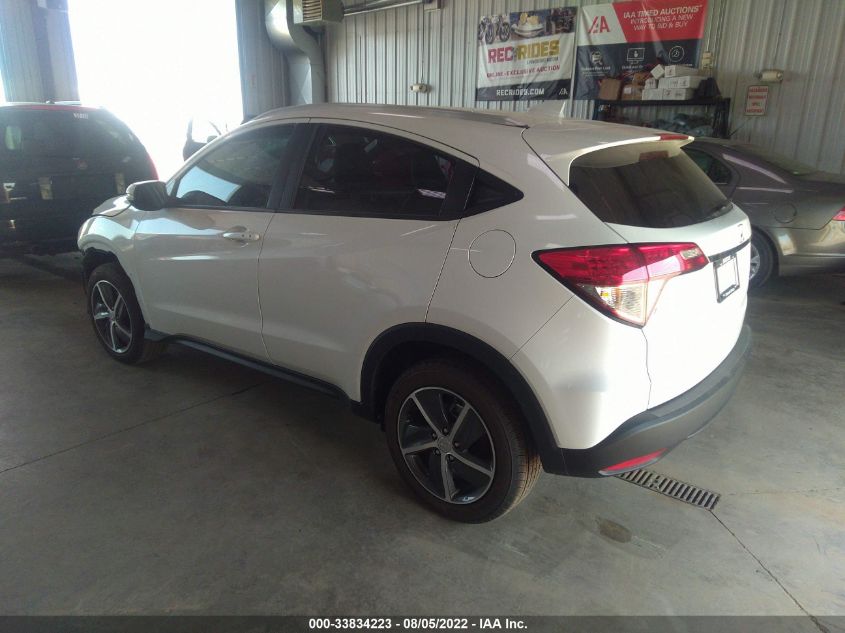 2022 Honda Hr-V Awd Ex VIN: 3CZRU6H52NM750707 Lot: 33834223