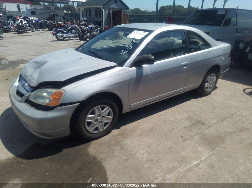 2003 Honda Civic Lx VIN: 1HGEM22533L010704 Lot: 33834822