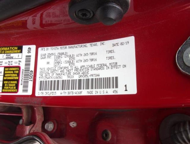 5TFCZ5AN7KX186561