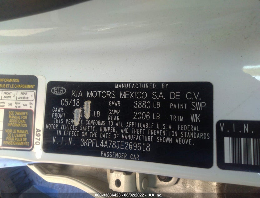 3KPFL4A78JE269618