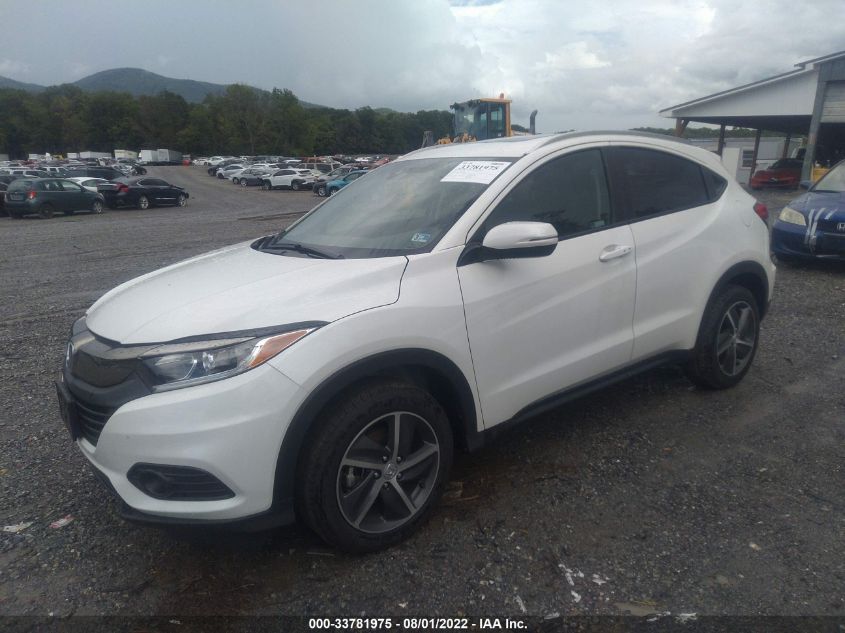 2022 Honda Hr-V Awd Ex VIN: 3CZRU6H5XNM752575 Lot: 33781975