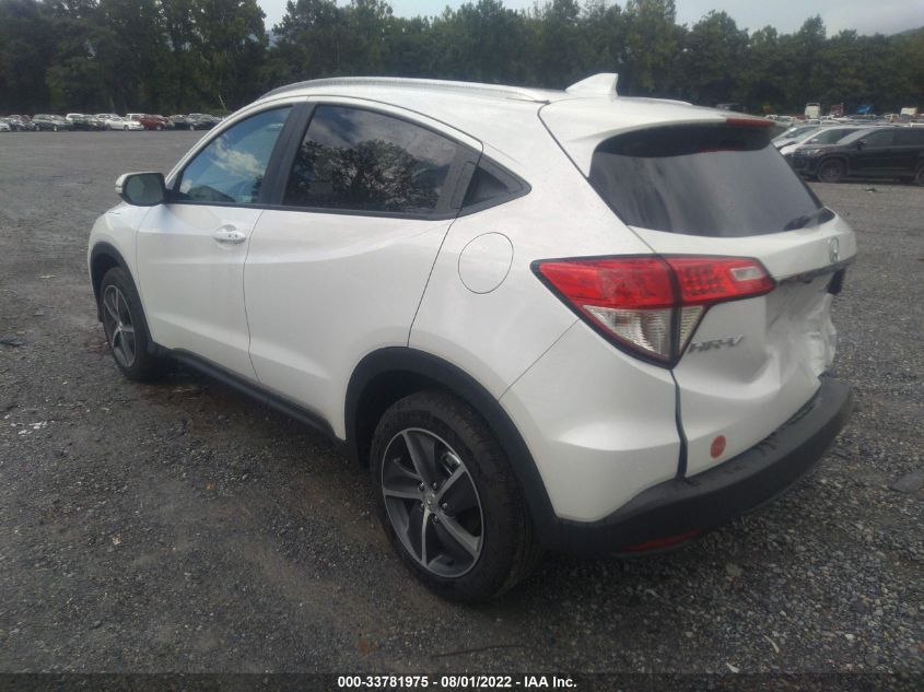 2022 Honda Hr-V Awd Ex VIN: 3CZRU6H5XNM752575 Lot: 33781975