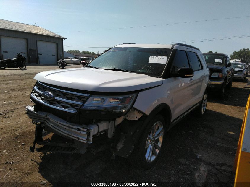 1FM5K8D81JGA65636 2018 Ford Explorer Xlt