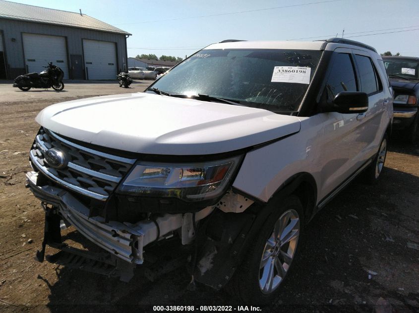 1FM5K8D81JGA65636 2018 Ford Explorer Xlt