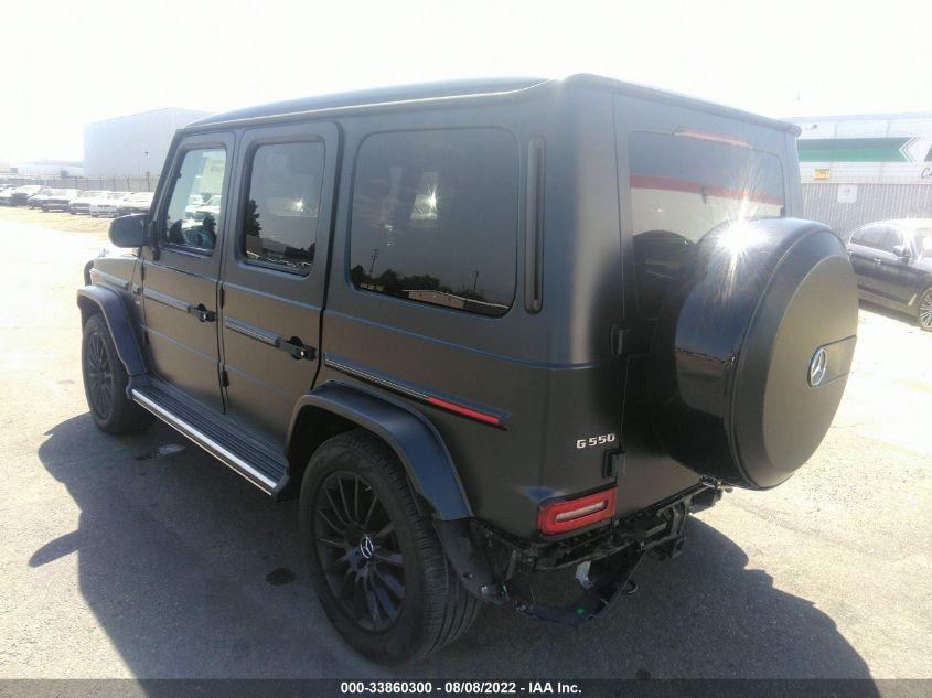 VIN W1NYC6BJ6LX343807 2020 Mercedes-Benz G-Class, G... no.3