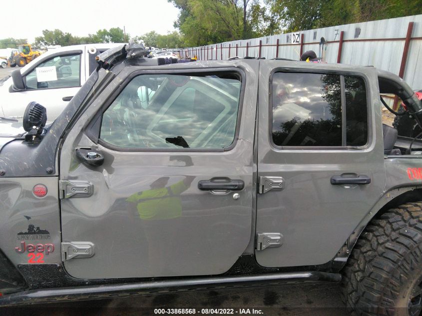 2020 Jeep Wrangler Unlimited Rubicon 4X4 VIN: 1C4HJXFG1LW188428 Lot: 33868568