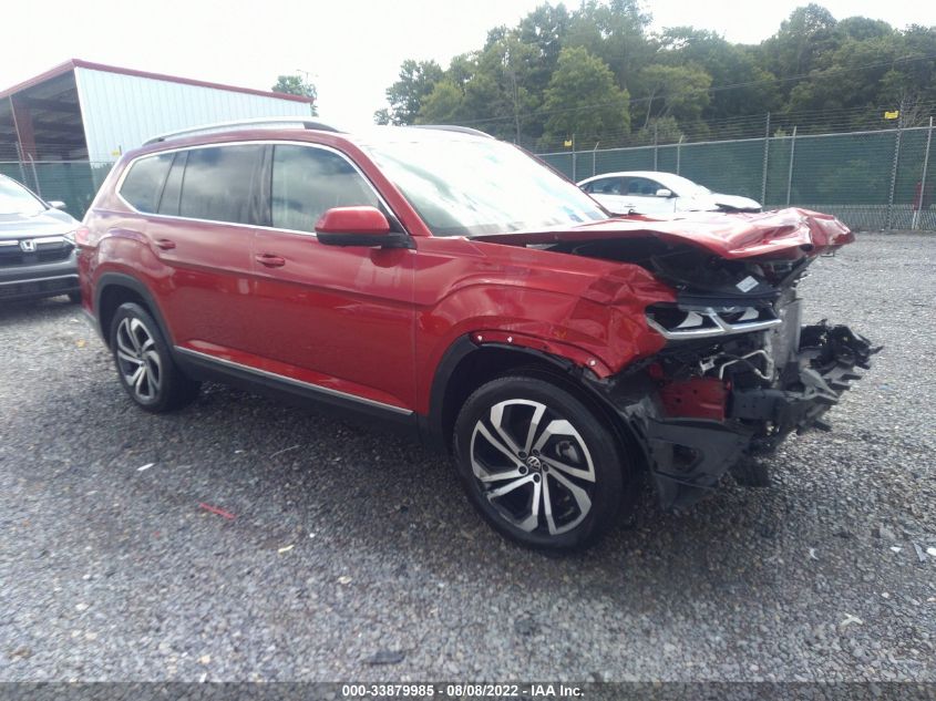 2021 Volkswagen Atlas 3.6L V6 Sel Premium VIN: 1V2TR2CA6MC540278 Lot: 33879985