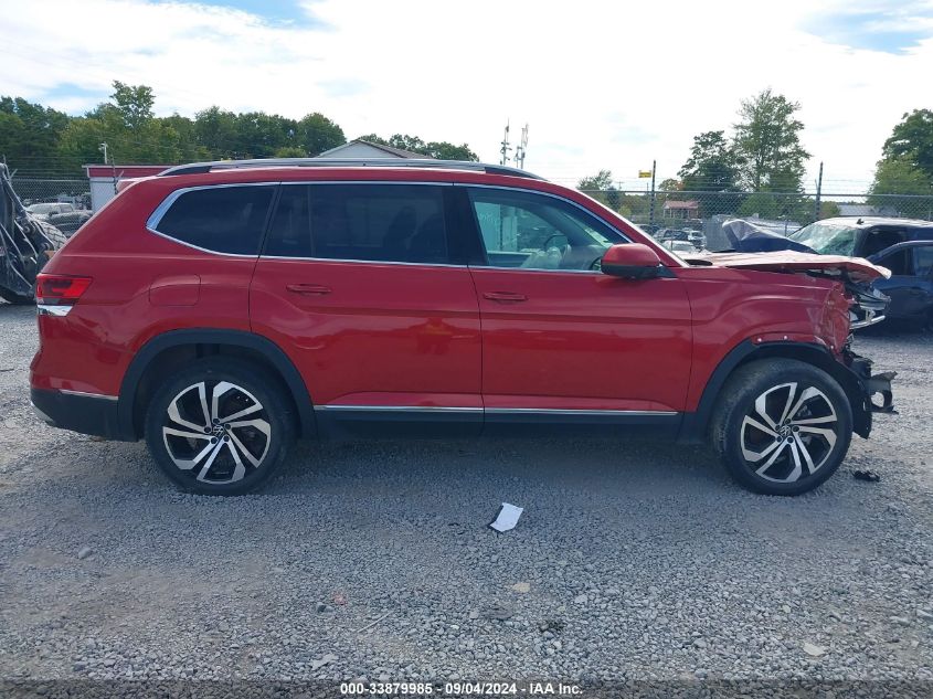 2021 Volkswagen Atlas 3.6L V6 Sel Premium VIN: 1V2TR2CA6MC540278 Lot: 33879985