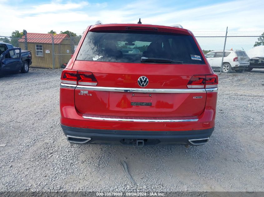 2021 Volkswagen Atlas 3.6L V6 Sel Premium VIN: 1V2TR2CA6MC540278 Lot: 33879985