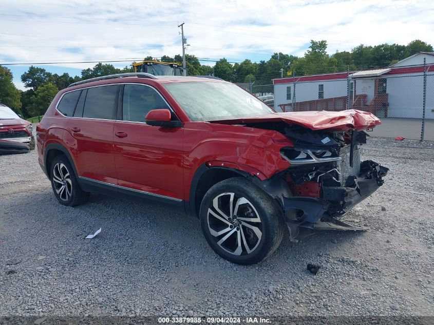 2021 Volkswagen Atlas 3.6L V6 Sel Premium VIN: 1V2TR2CA6MC540278 Lot: 33879985