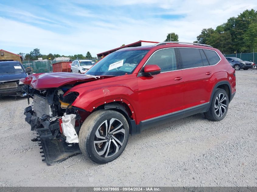 2021 Volkswagen Atlas 3.6L V6 Sel Premium VIN: 1V2TR2CA6MC540278 Lot: 33879985