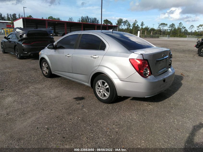 2012 Chevrolet Sonic 2Lt VIN: 1G1JC5SB1C4227260 Lot: 33883850