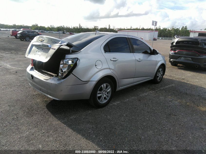 2012 Chevrolet Sonic 2Lt VIN: 1G1JC5SB1C4227260 Lot: 33883850