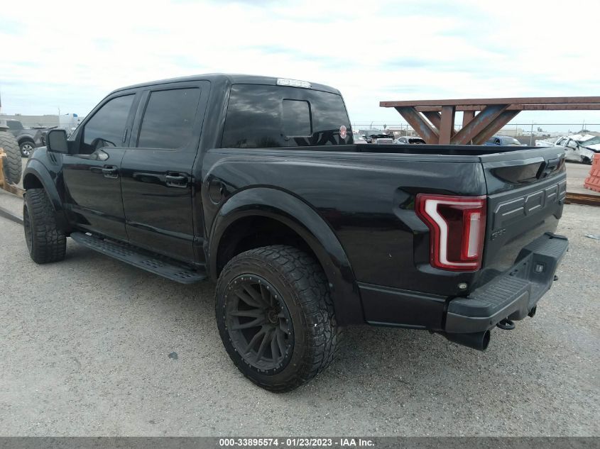 2019 Ford F-150 Raptor VIN: 1FTFW1RG2KFA80027 Lot: 33895574