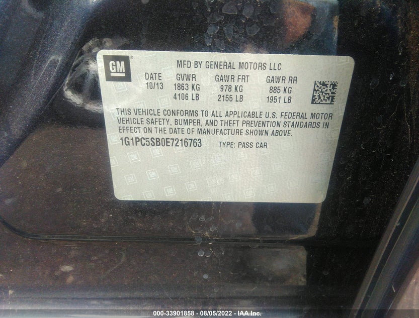 1G1PC5SB0E7216763
