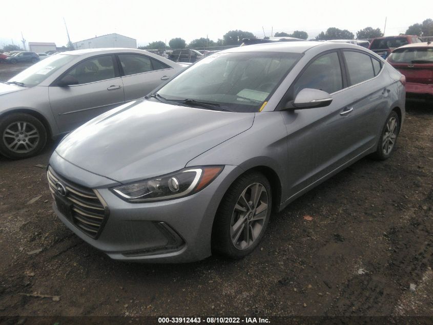 2017 Hyundai Elantra Limited VIN: 5NPD84LFXHH154697 Lot: 33912443