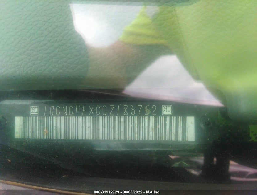 1GCNCPEX0CZ183752