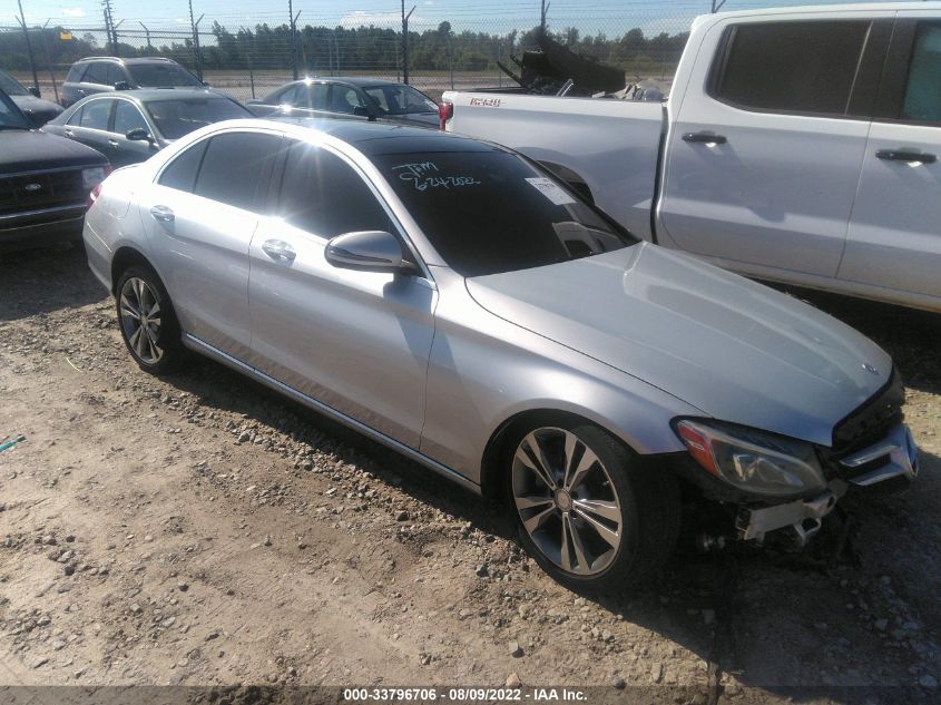 2016 Mercedes-Benz C 300 Sport/Luxury/ VIN: 55SWF4JB1GU166442 Lot: 33796706