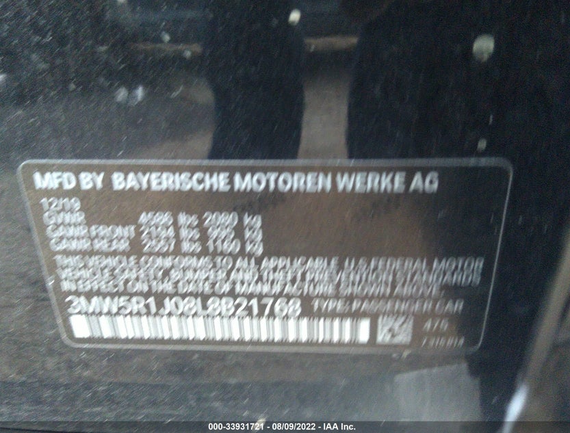 3MW5R1J08L8B21768