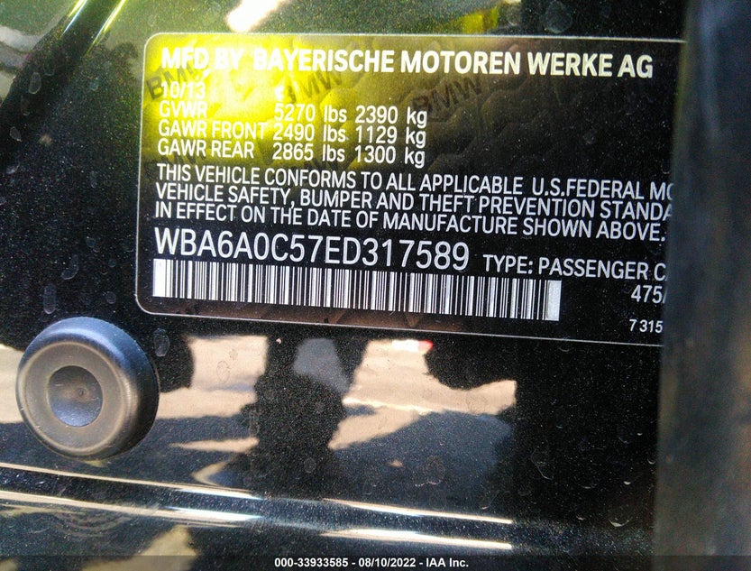 WBA6A0C57ED317589