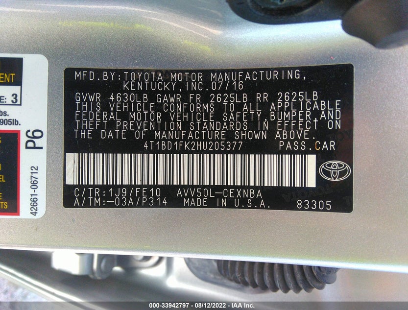 4T1BD1FK2HU205377