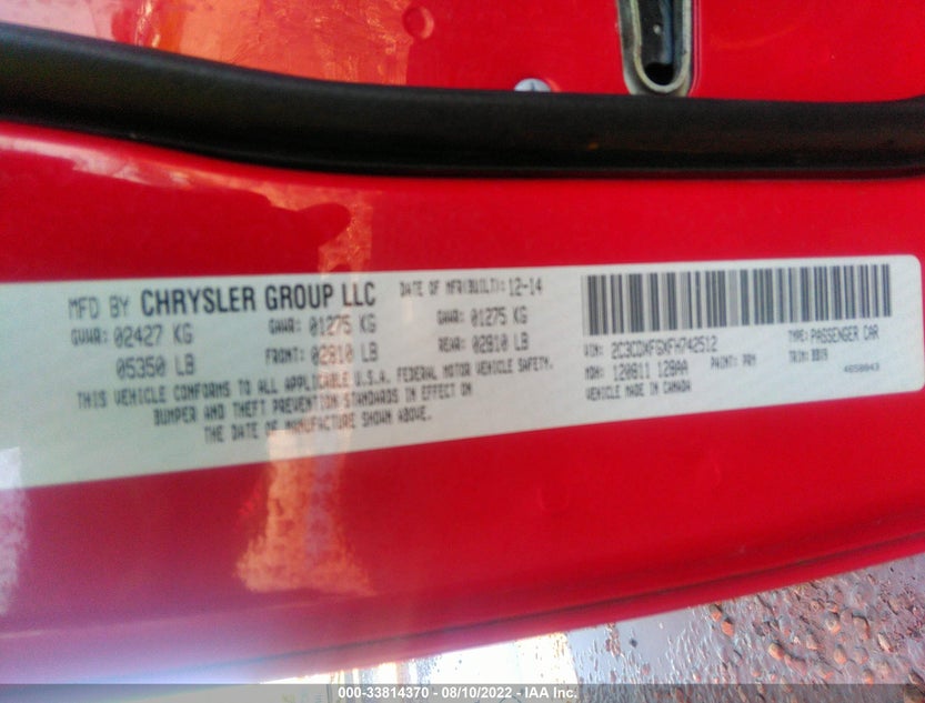 2C3CDXFGXFH742512