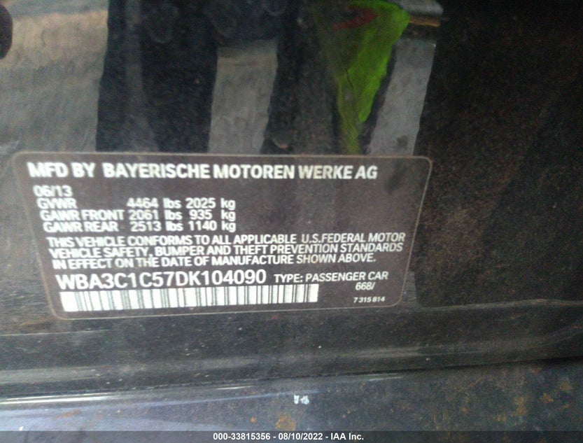 WBA3C1C57DK104090