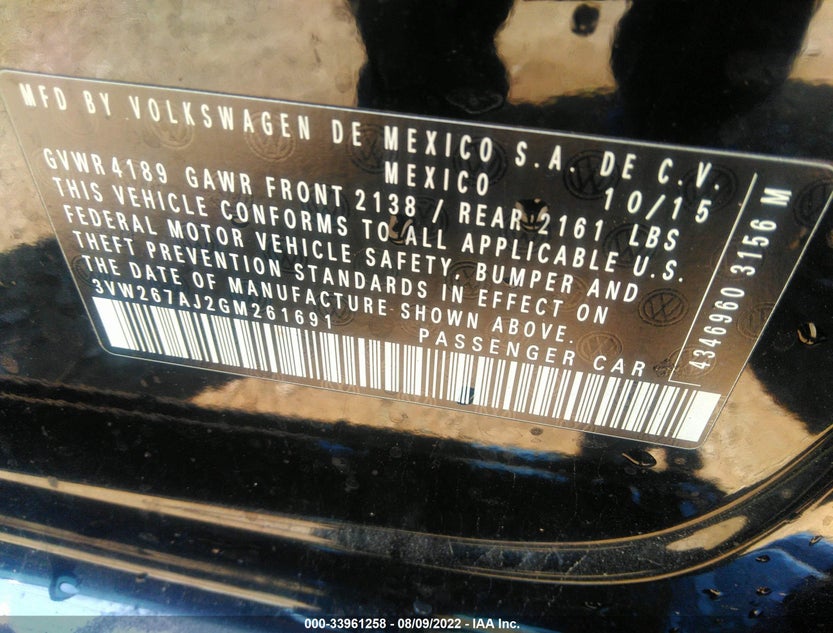 3VW267AJ2GM261691
