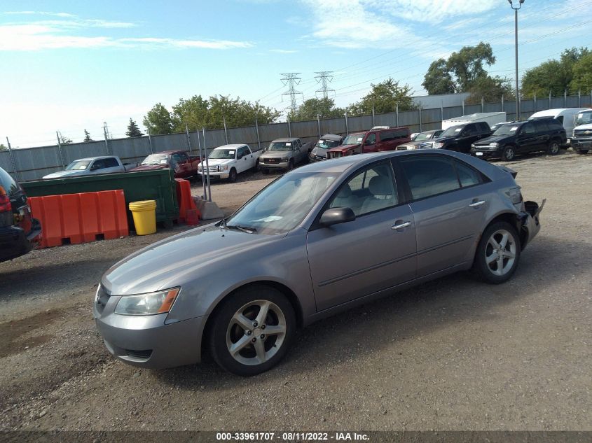 2008 Hyundai Sonata Gls VIN: 5NPET46C48H341034 Lot: 33961707