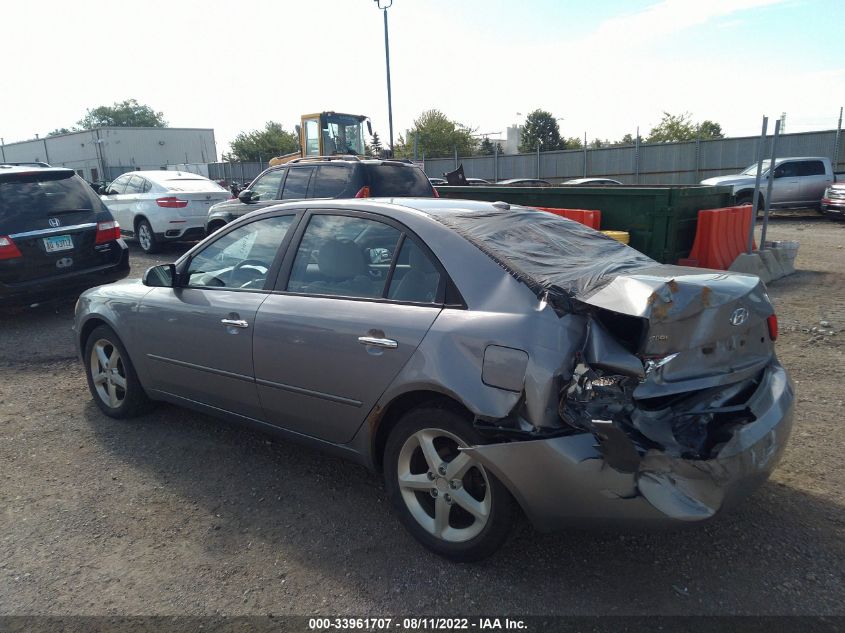 2008 Hyundai Sonata Gls VIN: 5NPET46C48H341034 Lot: 33961707