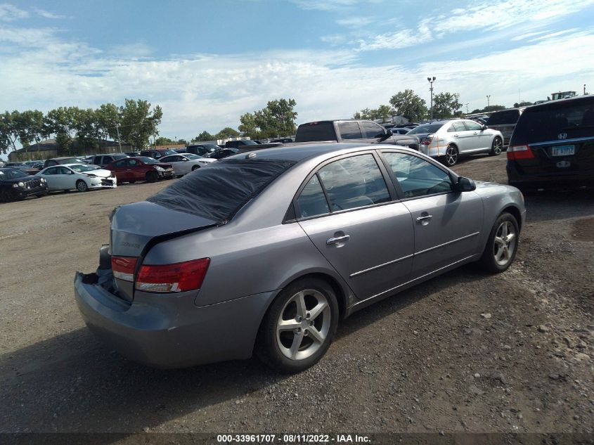 2008 Hyundai Sonata Gls VIN: 5NPET46C48H341034 Lot: 33961707