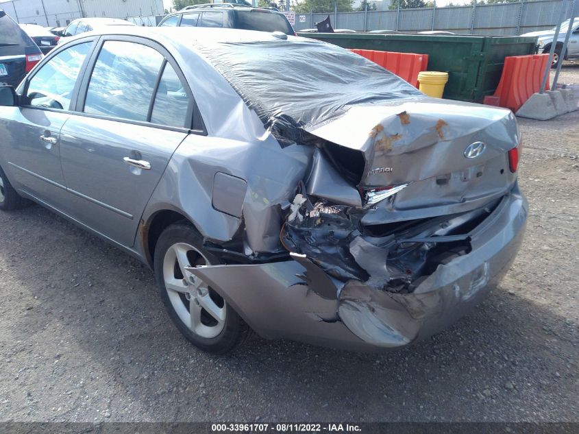 2008 Hyundai Sonata Gls VIN: 5NPET46C48H341034 Lot: 33961707