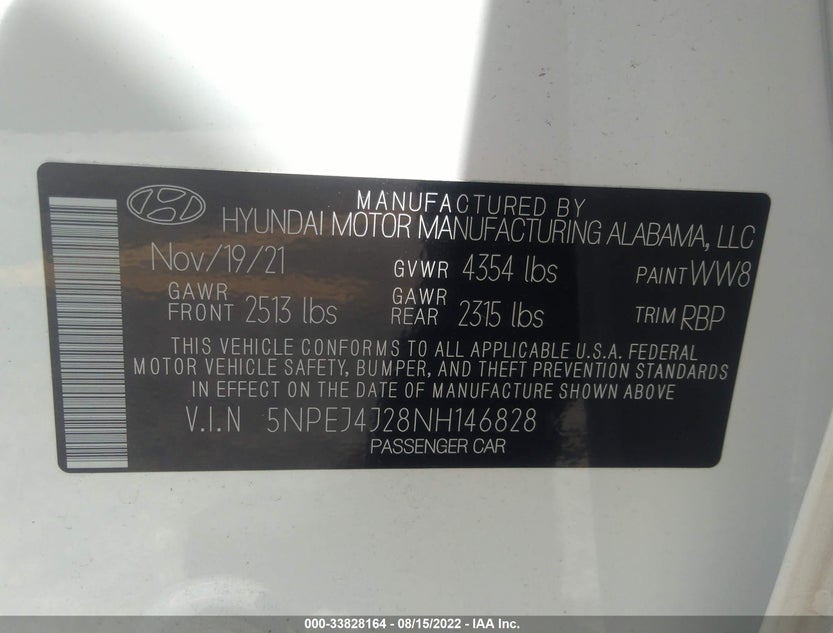 5NPEJ4J28NH146828