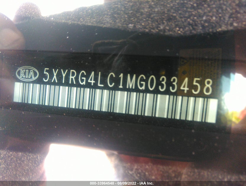 5XYRG4LC1MG033458