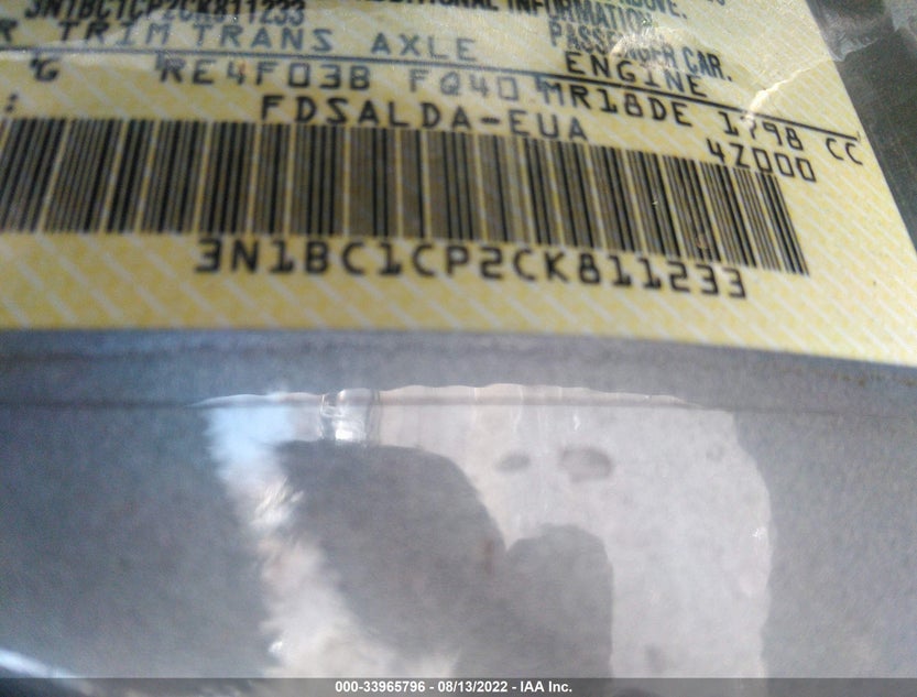 3N1BC1CP2CK811233