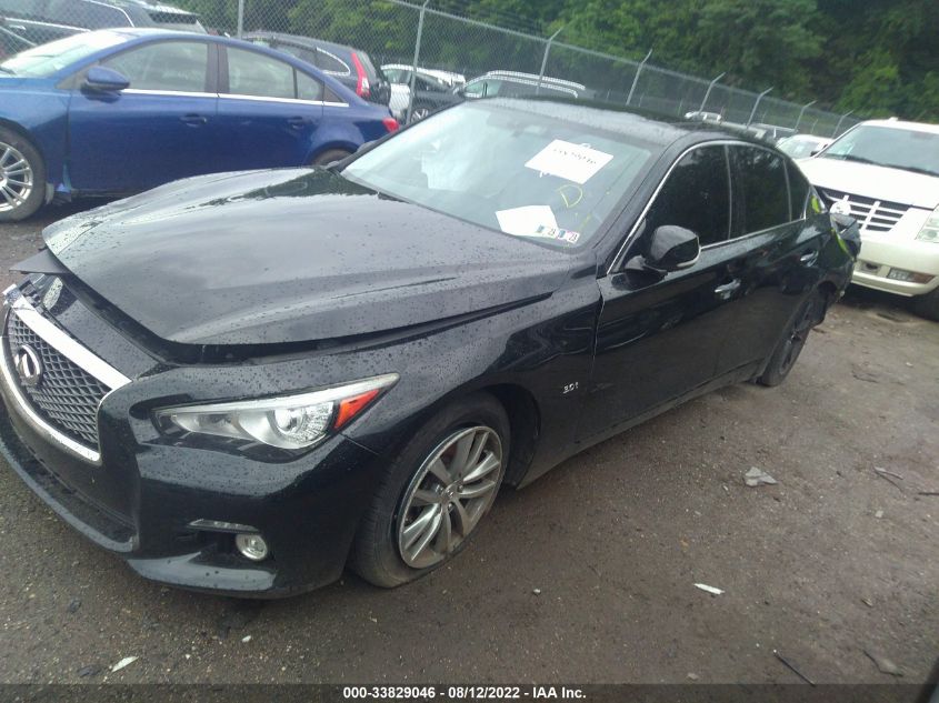 2017 Infiniti Q50 3.0T Premium VIN: JN1EV7AP0HM737850 Lot: 33829046