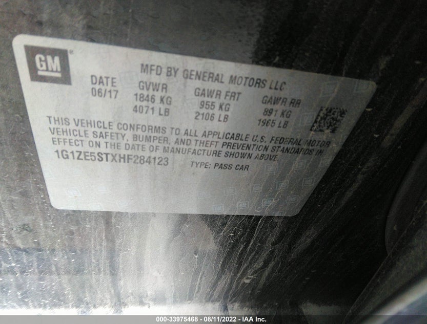 1G1ZE5STXHF284123