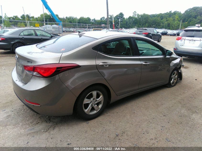 2014 Hyundai Elantra Se VIN: 5NPDH4AE7EH540600 Lot: 33829408