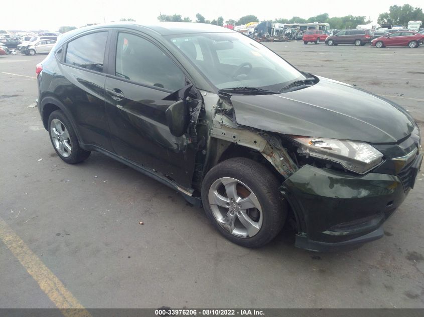 3CZRU6H33GM752130 2016 Honda Hr-V Lx